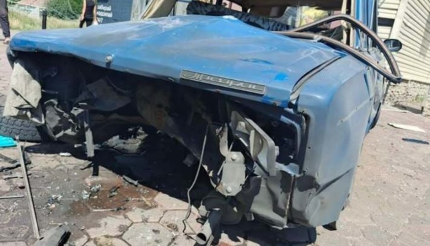 Філашкін повідомив про удар FPV-дрона по цивільній автівці у Краматорську