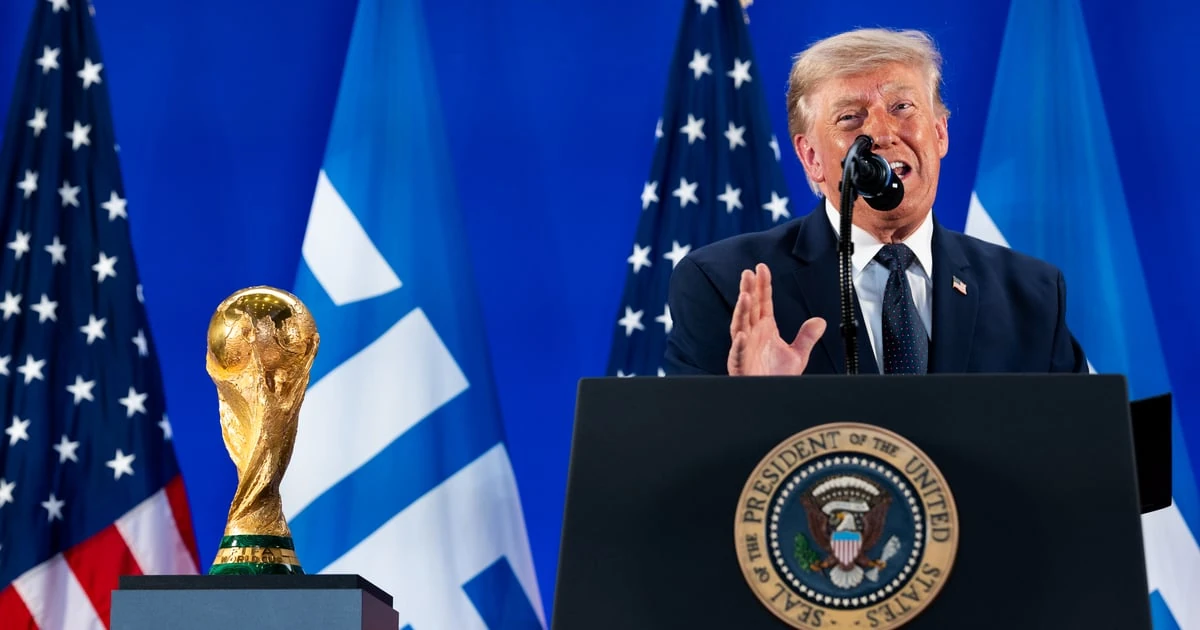 Президент США Дональд Трамп під час виступу (архівне фото)